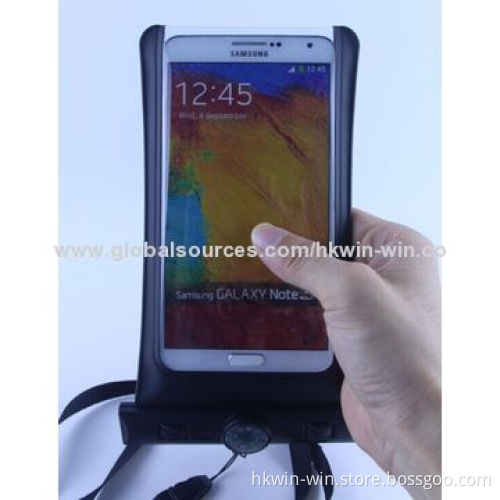 Promotional iPhone Dry Pouch with Handholder, Compatible with Note 4 /Note 3/Note 2New